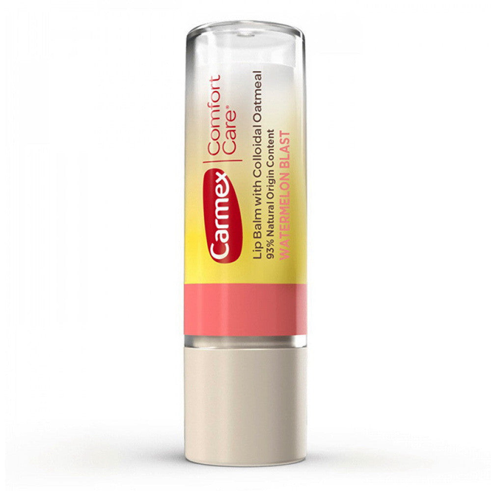 Carmex Comfort Care Colloidal Oatmeal Lip Balm, Watermelon Blast, 0.15 Oz